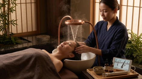 Japanese Head Spa Benefits | Scalp Therapy & Hair Growth Explained