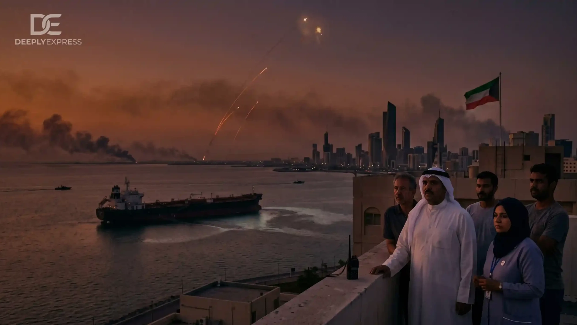 Iran has declared the Strait of Hormuz fully closed again. Kuwait shut its airspace. The IRGC struck Bahrain, Kuwait and Jordan. The US launched a second day of strikes. Here is what is happening — and what it means for the people living through it.