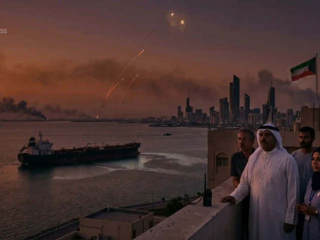 Iran has declared the Strait of Hormuz fully closed again. Kuwait shut its airspace. The IRGC struck Bahrain, Kuwait and Jordan. The US launched a second day of strikes. Here is what is happening — and what it means for the people living through it.