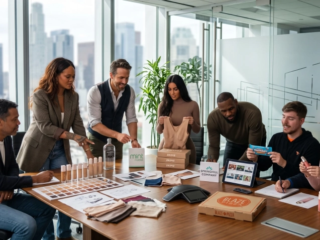 From Rihanna's billion dollar Fenty to Ryan Reynolds' $610M gin exit, celebrity brands and businesses in 2026 are bigger than the entertainment itself.