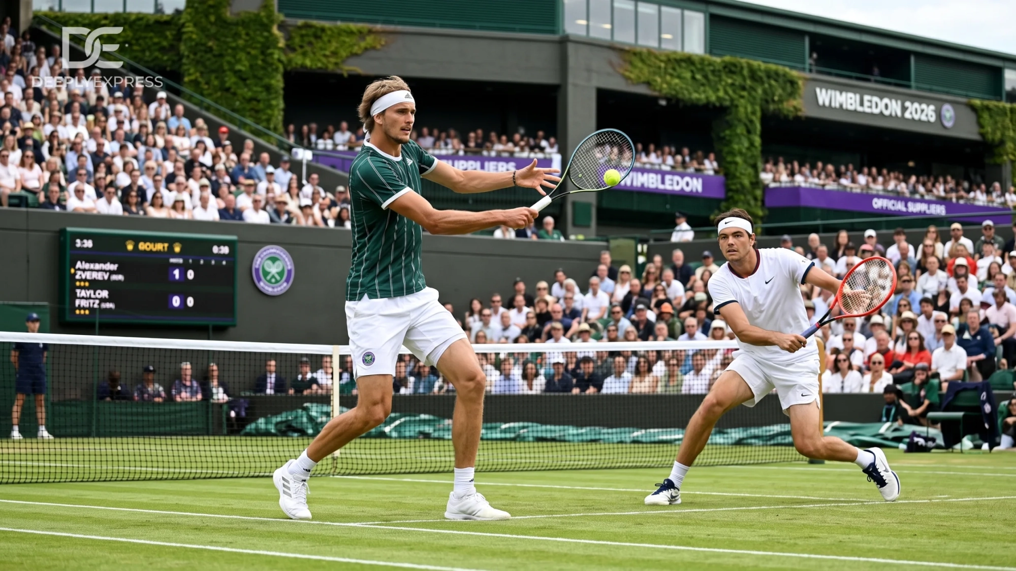 Wimbledon 2026: Zverev vs Fritz Quarter-Final Live Updates & Result