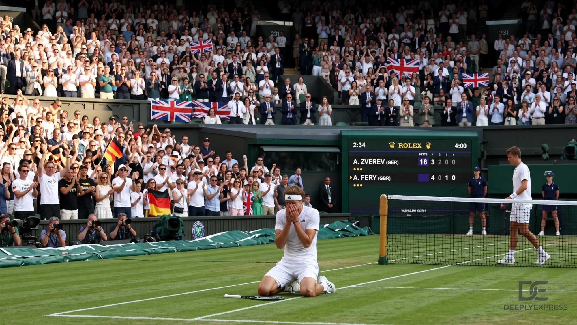 Zverev Ends Fery's Dream Run, Reaches First Wimbledon Final